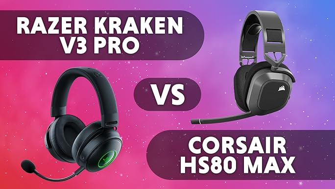 Amazon.com: Razer Kraken V3 Pro HyperSense Wireless Steel